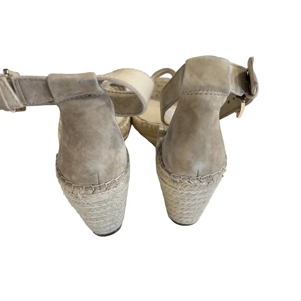 Vince Camuto Women's Meddrina Tortilla Espadrille Wedge Sandal sz 11‎
